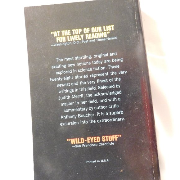 Vintage Sci Fi Paperback Books Year's Best S-F and The Best SF Stories 1960's - Picture 2 of 6